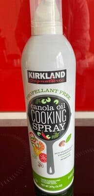 Spray de cuisson d'huile de canola