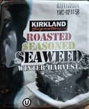 Roasted seasoned seaweed