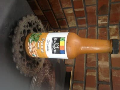 Organic peanut sauce