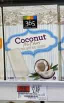 Coconut fruit bars, coconut