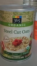 365 everyday value, organic steel cut oats