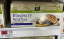 365 everyday value, blueberry waffles