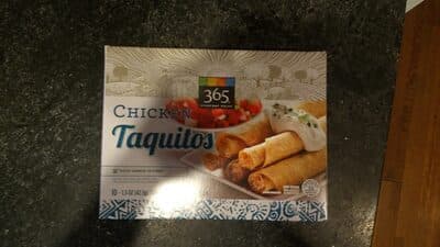 365 everyday value, chicken taquitos