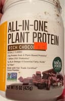All in one plant protein