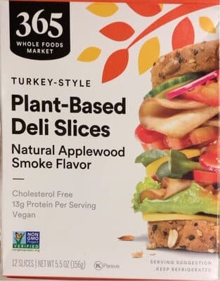 Applewood smoke turkey style deli slices