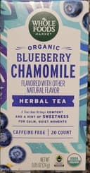 Organic Blueberry Chamomile Herbal Tea