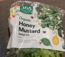 orgainic honey mustard salad