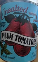 Plum tomatoes unsalted