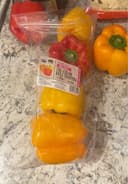 Tri color bell pepper