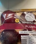 Perfectly Ripe Plums