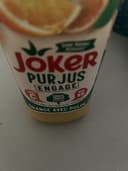 Jus d’orange avec pulpe