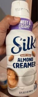 Almond creamer sweet & creamy
