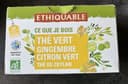 Thé  vert gingembre citron vert