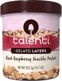 Layers black raspberry vanilla gelato