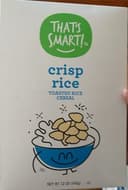 Crisp rice toasted rice cereal