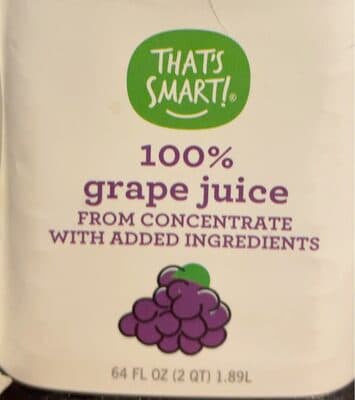 100% Grape Juice