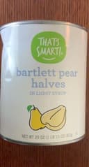Bartlett pear halves