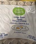 Cage free large white eggs