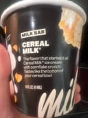 Cereal milk ice cream