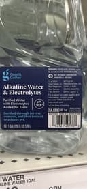 Alkaline Water & Electrolytes