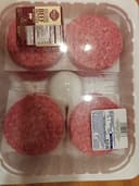 100% Pure Ground Beef Patties