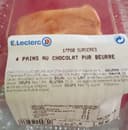 4 pains au chocolat pur beurre
