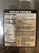 93% Lean Ground Beef