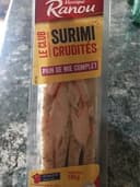 Surimi crudités