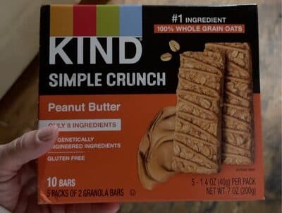 Simple Crunch Peanut Butter Granola Bars