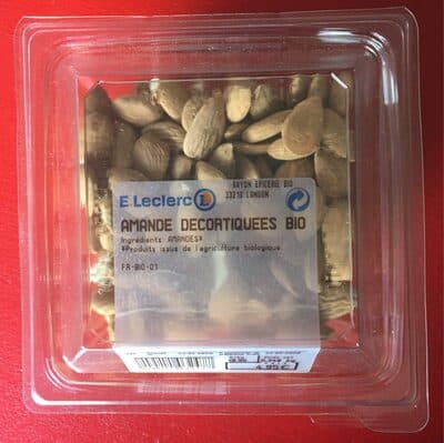 AMANDE DECORTIQUEES BIO