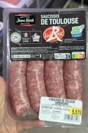 4 Saucisses de Toulouse