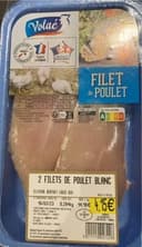 2 Filets de poulet