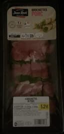 Brochettes de Porc