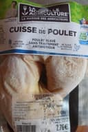 Cuisse de poulet sans traitement antibiotiques