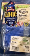 Poulet fermier élevé en liberté