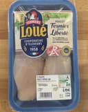 Poulet fermier élevé en liberté