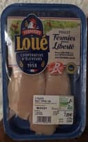 Poulet fermier élevé en liberté