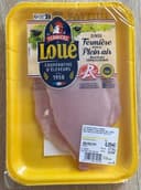 2 escalopes fines de dinde fermière de Loué