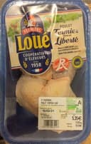2 cuisses Poulet fermier loué