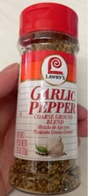 Garlic pepper