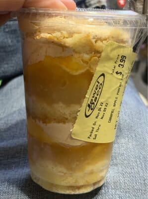 Caramel Apple Parfait Cup