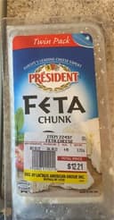Feta chunk