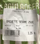 Baguette Sesame