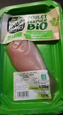 Filet de poulet fermier biologique