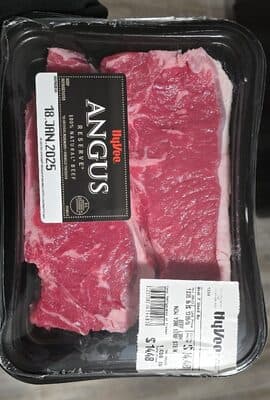 Beef Loin New York Strip Steak Angus Reserve