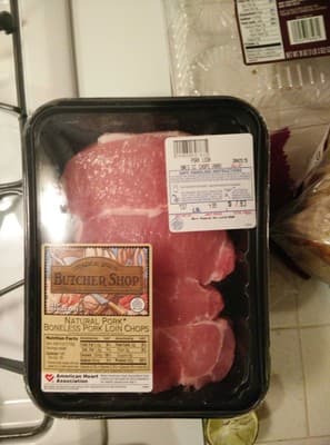 Natural Pork Boneless Pork Loin Chops