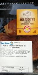 Pain chocolat pur beurre