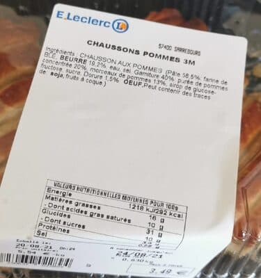Chausson aux pommes