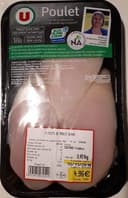 3 filets de poulet blanc