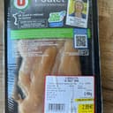 Aiguillettes de poulet jaune